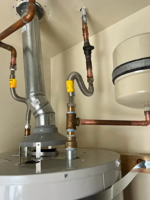 Water heater installation and plumbing repair in Porter Acres